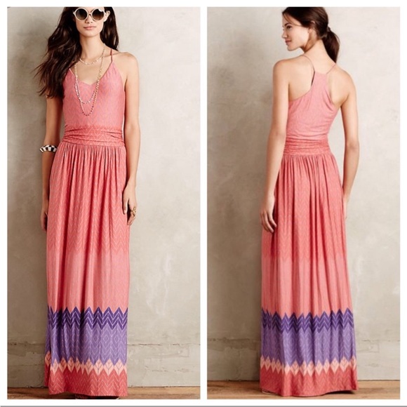 Anthropologie Sunfall Maxi Dress - Picture 2 of 8
